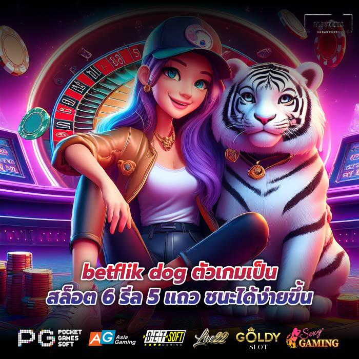 betflik dog ตัวเกมเป็นสล็อต 6 รีล 5 แถว ชนะได้ง่ายขึ้น